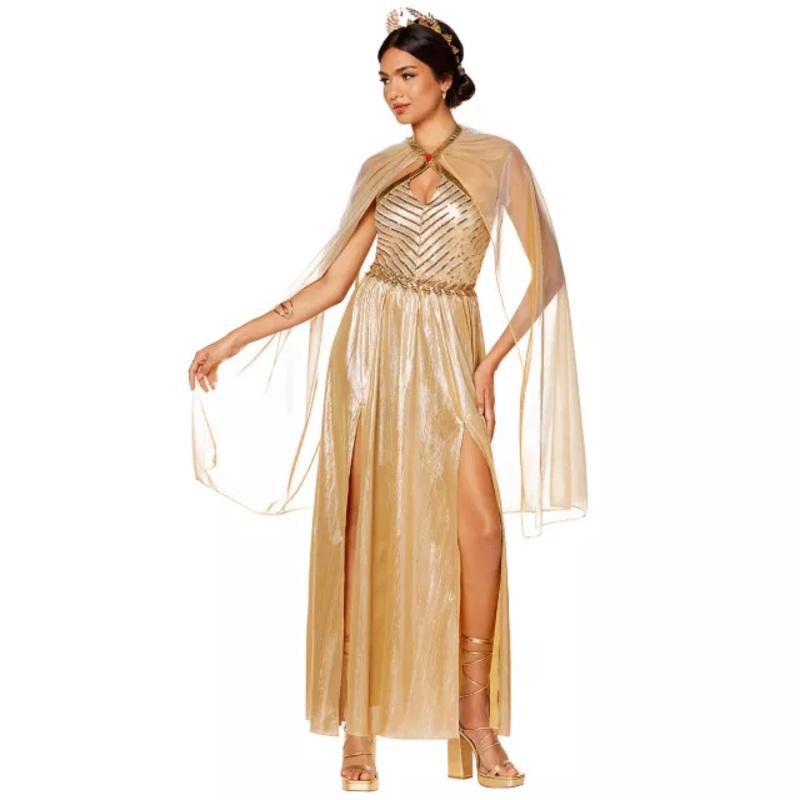 Adult Goddess of Sun Costume - The Signature Collection GOLD ADULT SMALL