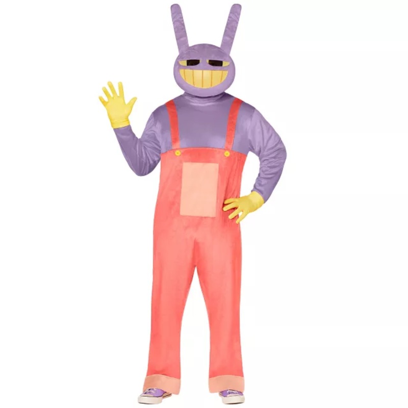 Adult Jax Plus Size Costume - The Amazing Digital Circus LIGHT PURPLE 2X
