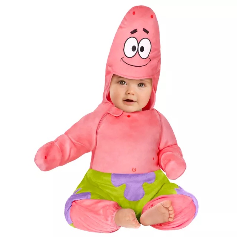 Baby Patrick Star Costume - SpongeBob SquarePants PINK 0 TO 6 MONTHS