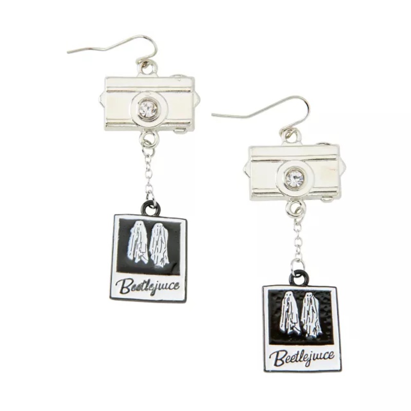 Beetlejuice Polaroid Earrings
