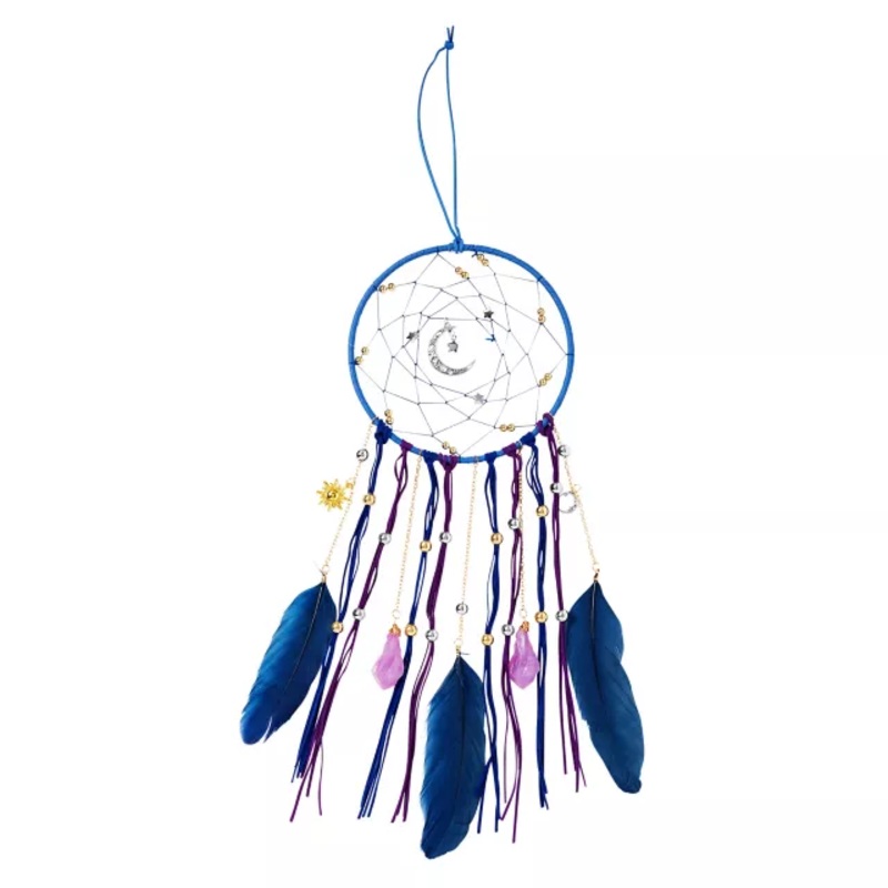Blue and Purple Dream Catcher MULTI-COLOR