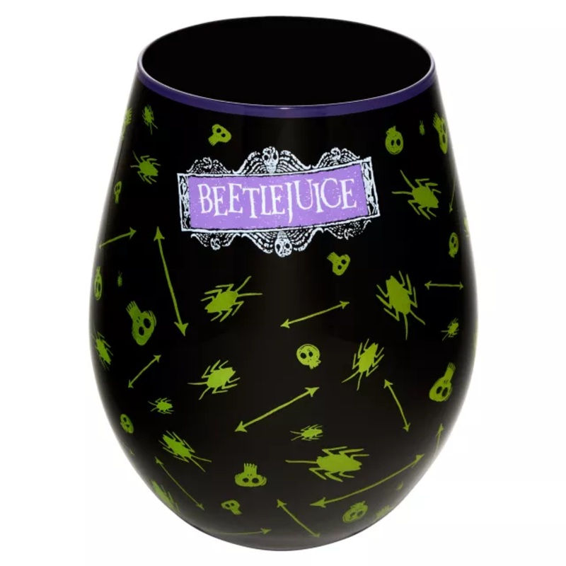 Bug Print Stemless Glass - Beetlejuice MULTI-COLOR