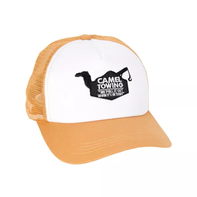 Camel Towing Trucker Hat BROWN ONE SIZE FITS MOST