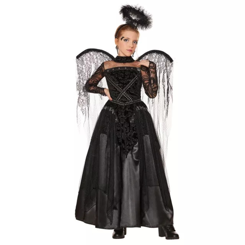 Kids Angel of Darkness Costume - The Signature Collection BLACK CHILD SMALL