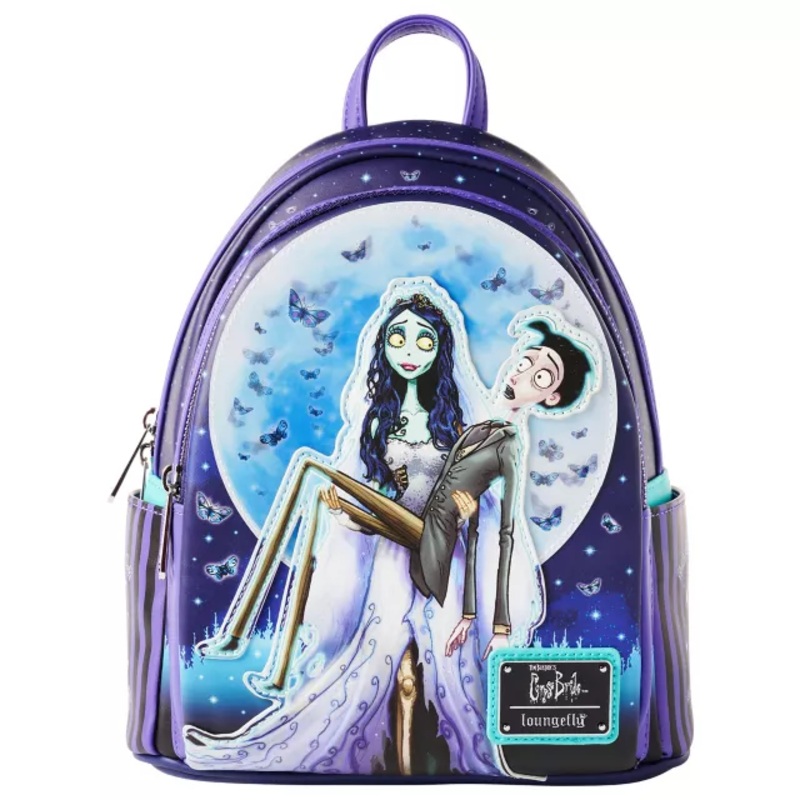 Loungefly Corpse Bride Lenticular Mini Backpack BLACK/GRAY ONE SIZE FITS MOST
