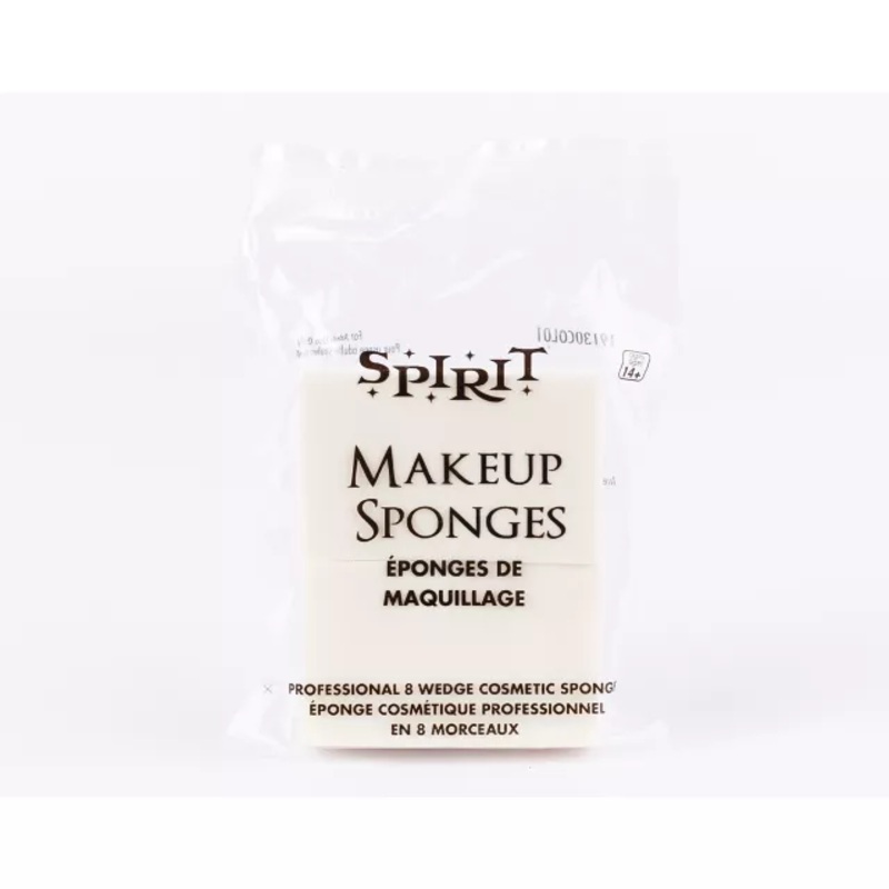 Makeup Sponges - 8 Pack WHITE