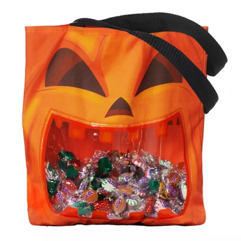 Pumpkin Window Tote Bag  ONE SIZE FITS MOST