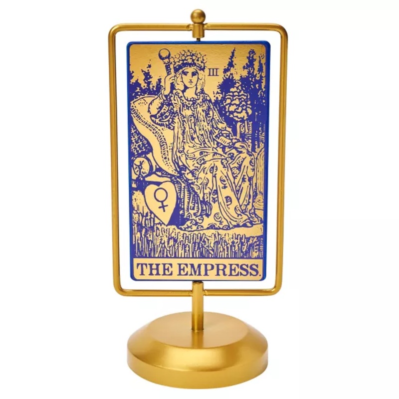 Spinning Tarot Card Tabletop Sign MULTI-COLOR