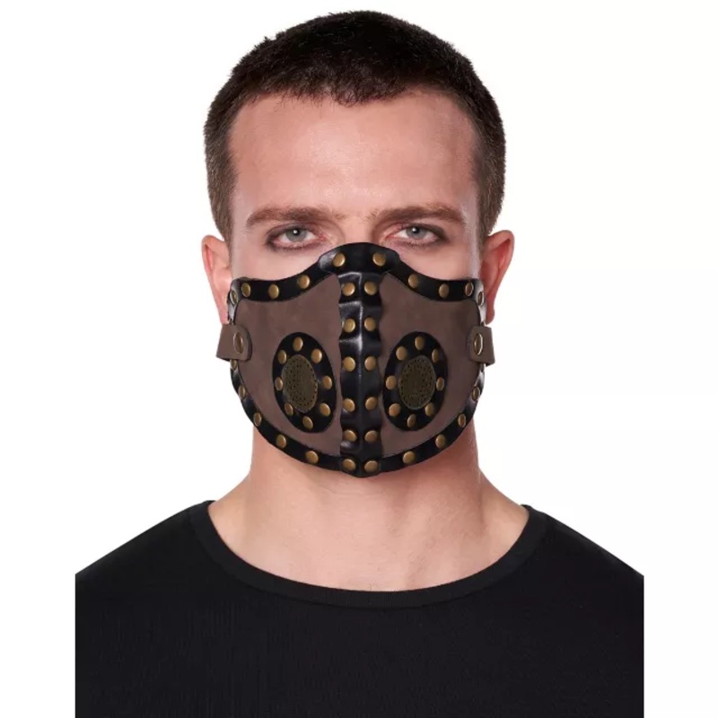 Steampunk Gas Mask BROWN ONE SIZE FITS MOST