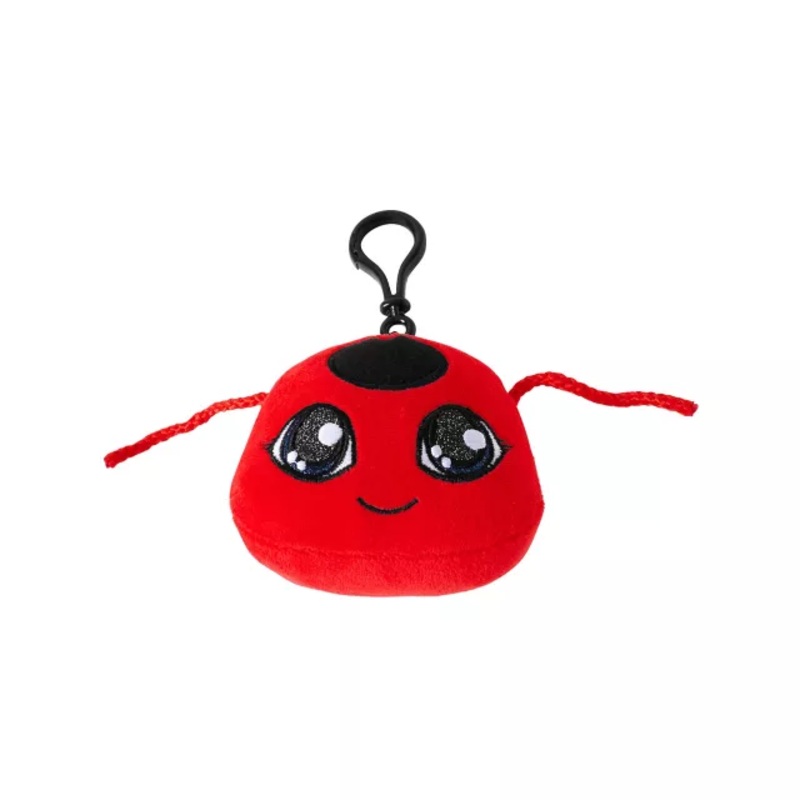 Tikki Plush Bag Clip - Miraculous Ladybug RED