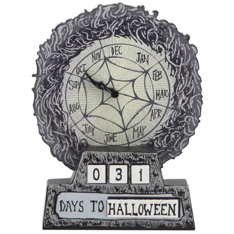 Wood Block X-Mas and Halloween Countdown - The Nightmare Before Christmas MULTI-COLOR