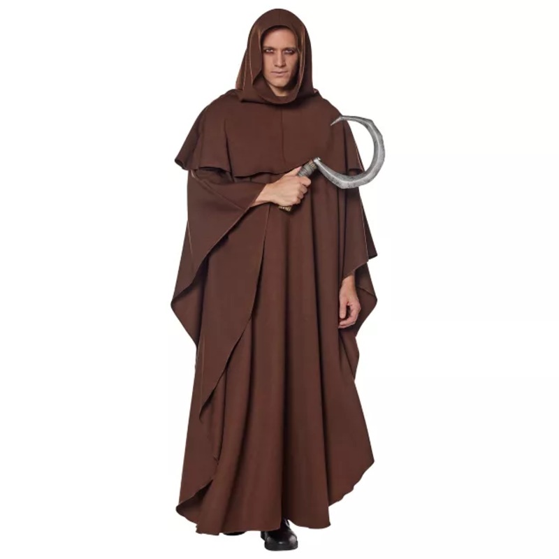 Adult Brown Robe BROWN ONE SIZE FITS MOST