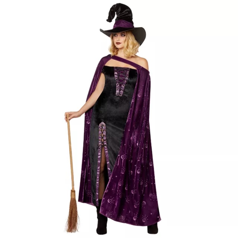 Adult Celestial Witch Costume PURPLE ADULT SMALL