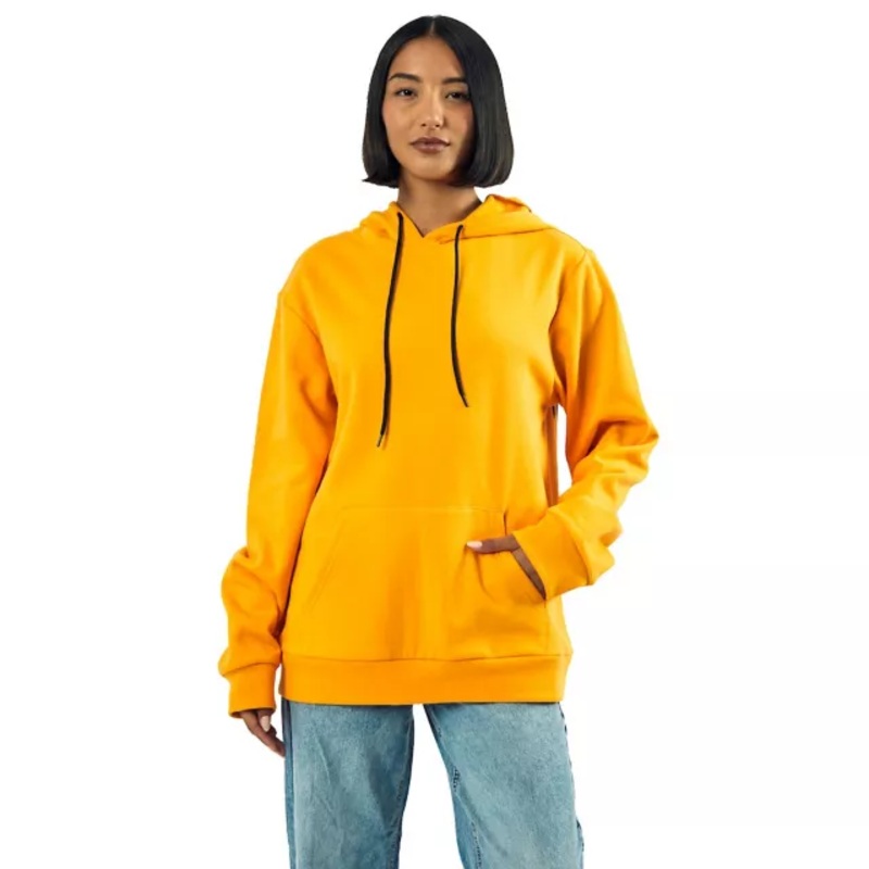 Adult Garfield Hoodie ORANGE ADULT SMALL