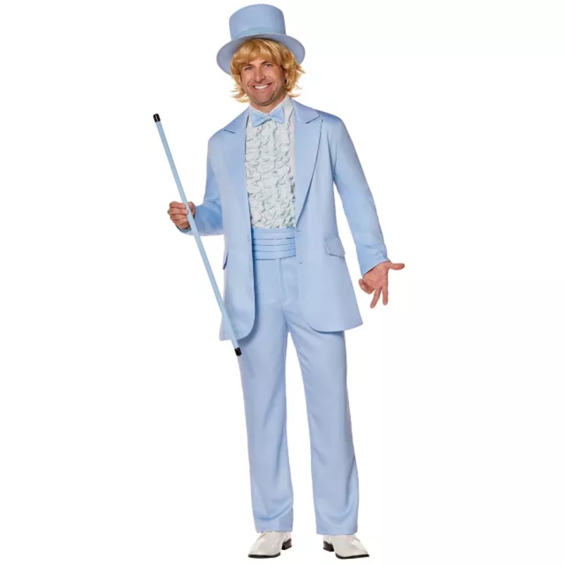 Adult Harry Costume - Dumb and Dumber BLUE ADULT EX SMALL