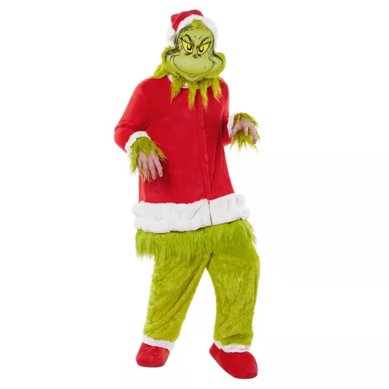 Adult How The Grinch Stole Christmas Costume - Dr. Seuss  ADULT MEDIUM