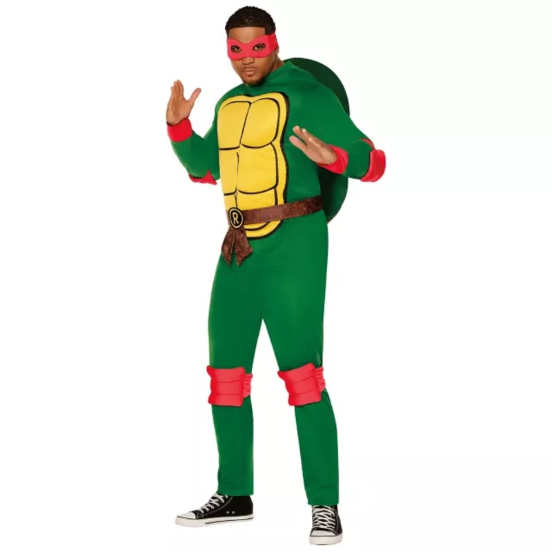 Adult Raphael Costume - Teenage Mutant Ninja Turtles GREEN SMALL/MEDIUM