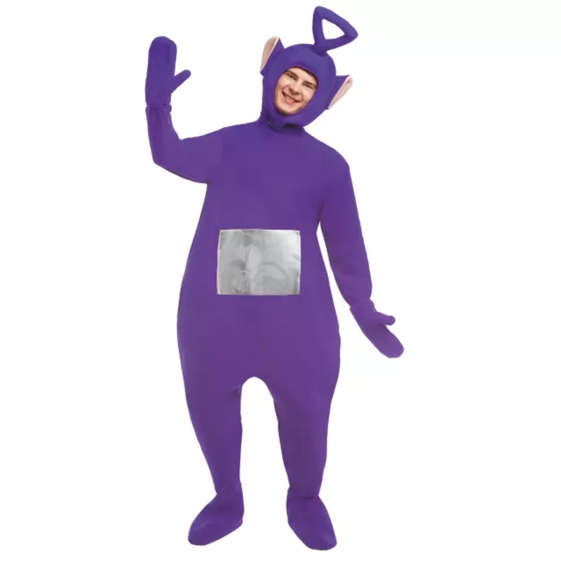 Adult Tinky Winky Costume - Teletubbies PURPLE ONE SIZE FITS MOST