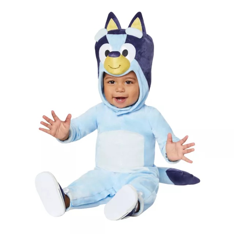 Baby Bluey Costume BLUE 0 TO 6 MONTHS