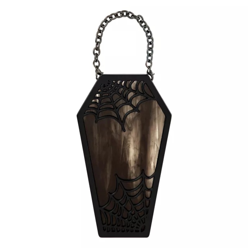 Coffin Suncatcher MULTI-COLOR 5 INCHES