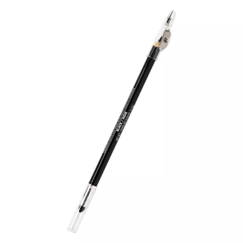 Double-Sided Black Eyeliner Pencil with Smudger BLACK