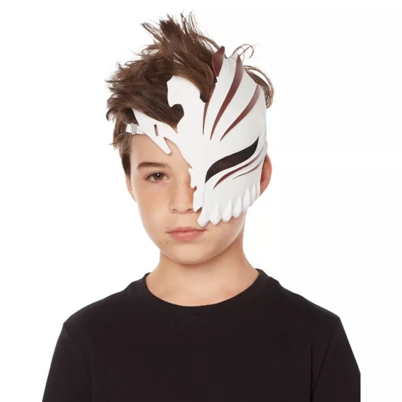 Ichigo Half Mask - Bleach WHITE ONE SIZE FITS MOST