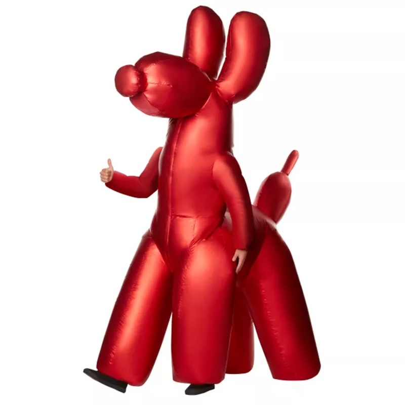 Kids Balloon Animal Inflatable Costume RED CHILD ONE SIZE