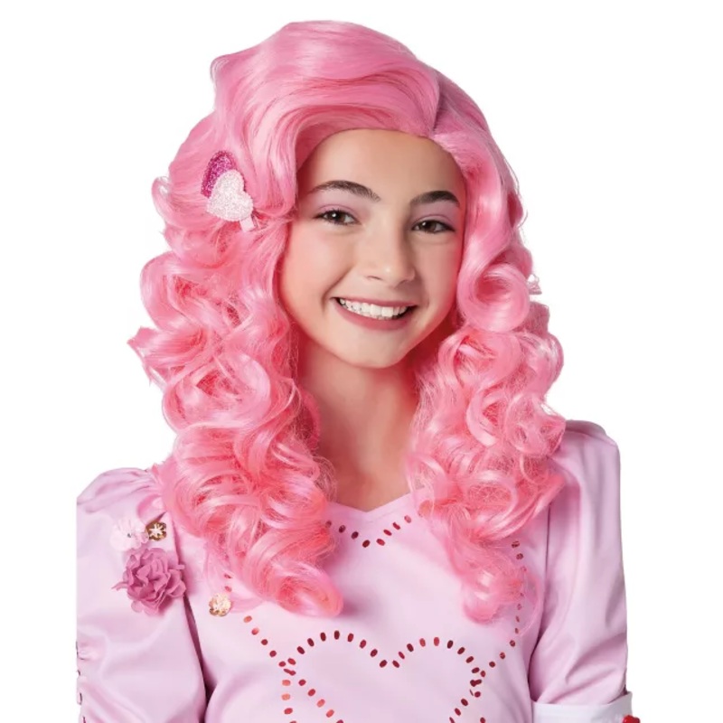 Kids Bridget Wig - Descendants: The Rise of Red PINK CHILD ONE SIZE