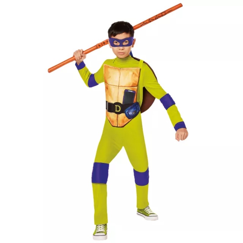 Kids Donatello Costume - Teenage Mutant Ninja Turtles GREEN CHILD EXTRA SM