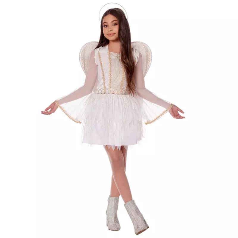 Kids Dream Angel Costume IVORY CHILD SMALL