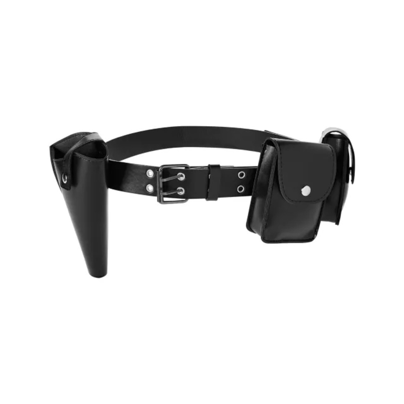 Realistic Holster Belt BLACK ONE SIZE FITS MOST