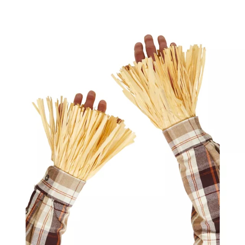 Scarecrow Arm and Leg Cuffs LIGHT BROWN ONE SIZE FITS MOST