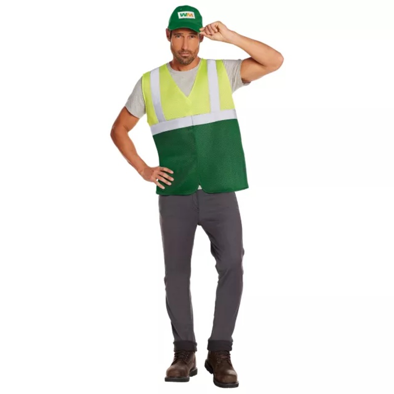 Waste Management Costume Kit GREEN SMALL/MEDIUM