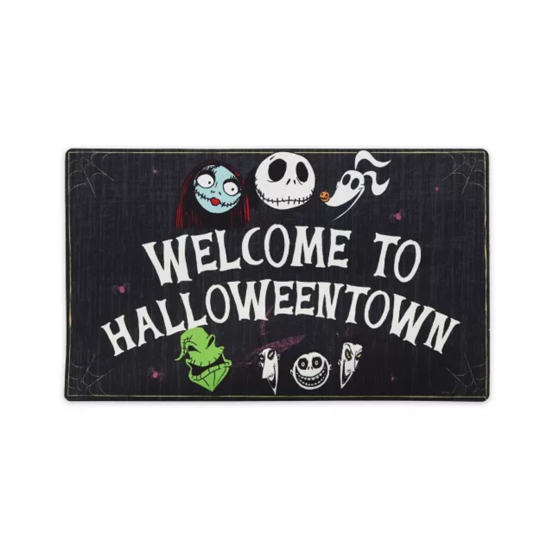 Welcome to HalloweenTown Doormat - The Nightmare Before Christmas MULTI-COLOR