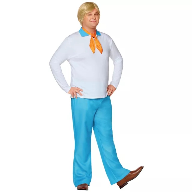 Adult Fred Plus Size Costume - Scooby-Doo MULTI-COLOR 1X