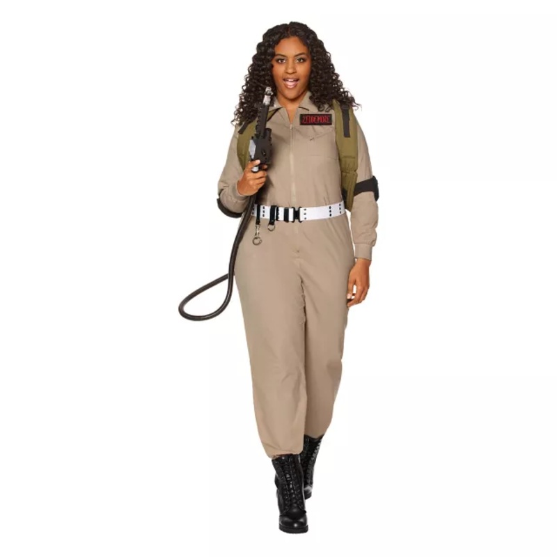 Adult Ghostbusters Jumpsuit Costume - Ghostbusters Classic TAN 1X