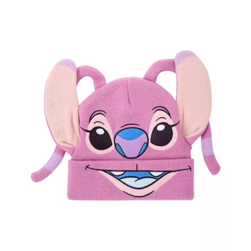 Angel Beanie Hat- Lilo & Stitch PINK ONE SIZE FITS MOST