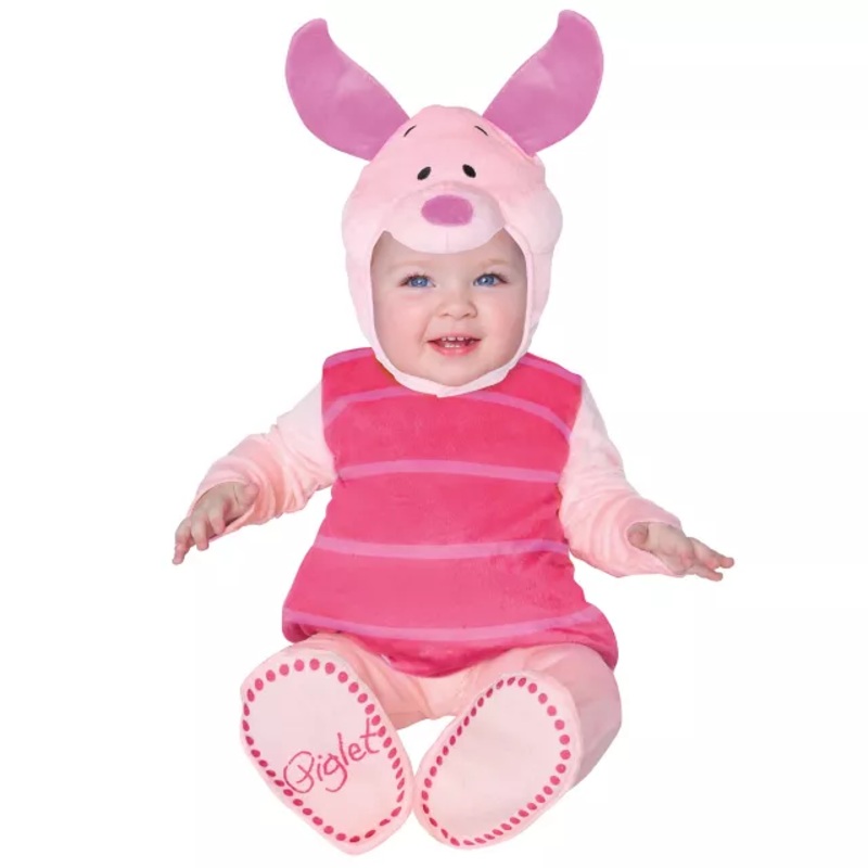 Baby Piglet Costume - Winnie the Pooh PINK 0 TO 6 MONTHS