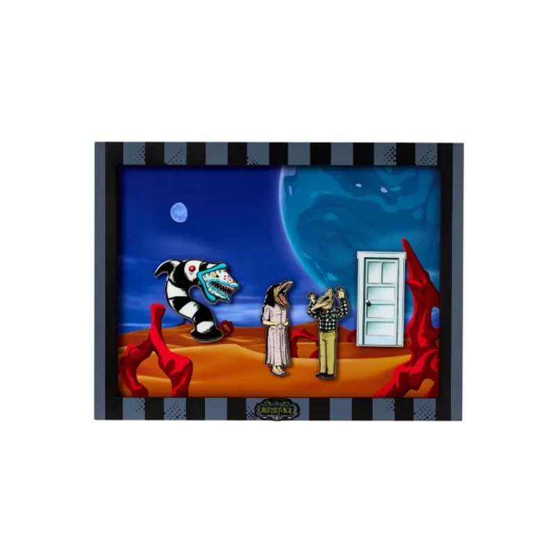 Beetlejuice Removeable Magnets Sign BLACK / MULTI 16 INCH