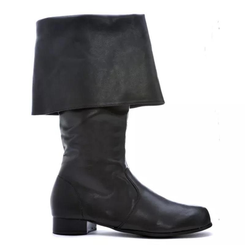 Black Captain Boots BLACK SIZE 8/9
