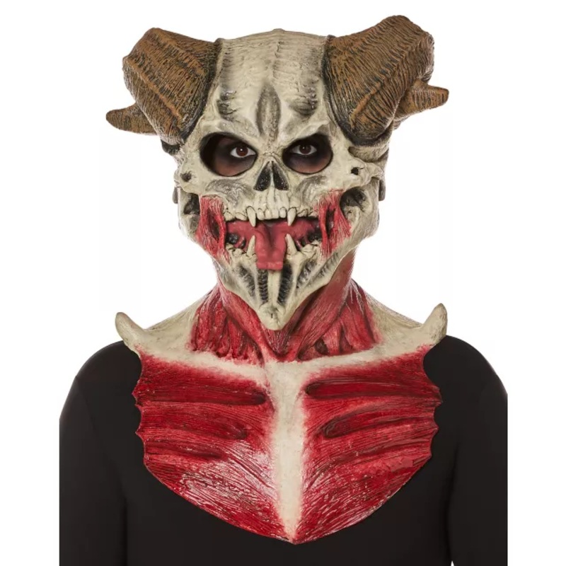 Devil Skull Full Mask  ONE SIZE FITS MOST