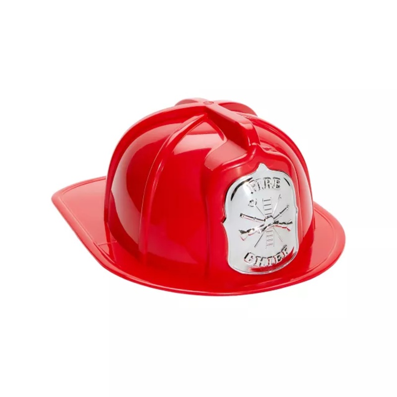 Fireman Hat RED ONE SIZE FITS MOST
