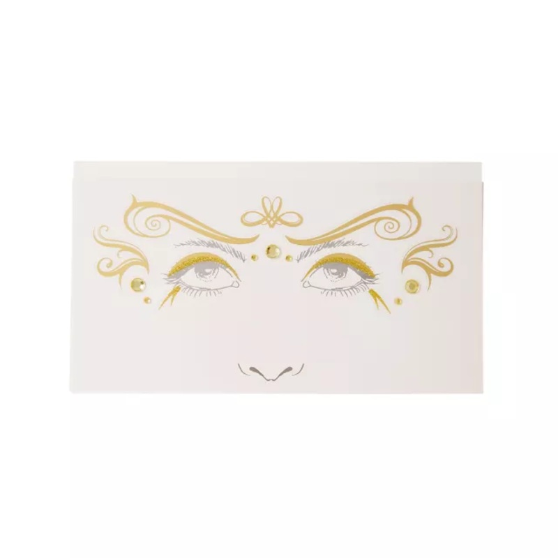 Gold Roman Face Decals GOLD