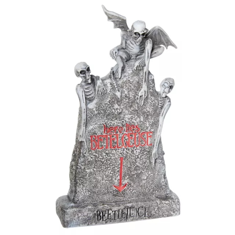 Here Lies Betelgeuse Tombstone - Beetlejuice GRAY