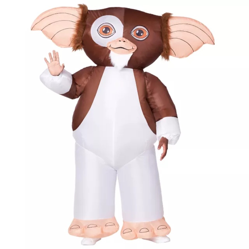 Kids Gizmo Inflatable Costume - Gremlins WHITE AND BROWN CHILD ONE SIZE