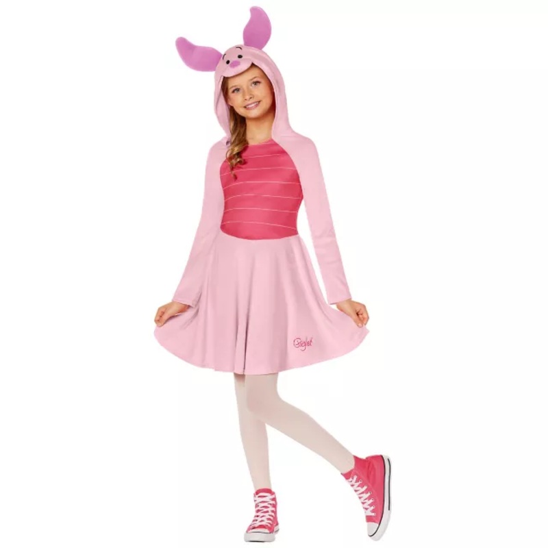 Kids Piglet Dress Costume - Winnie the Pooh PINK CHILD EXTRA SM