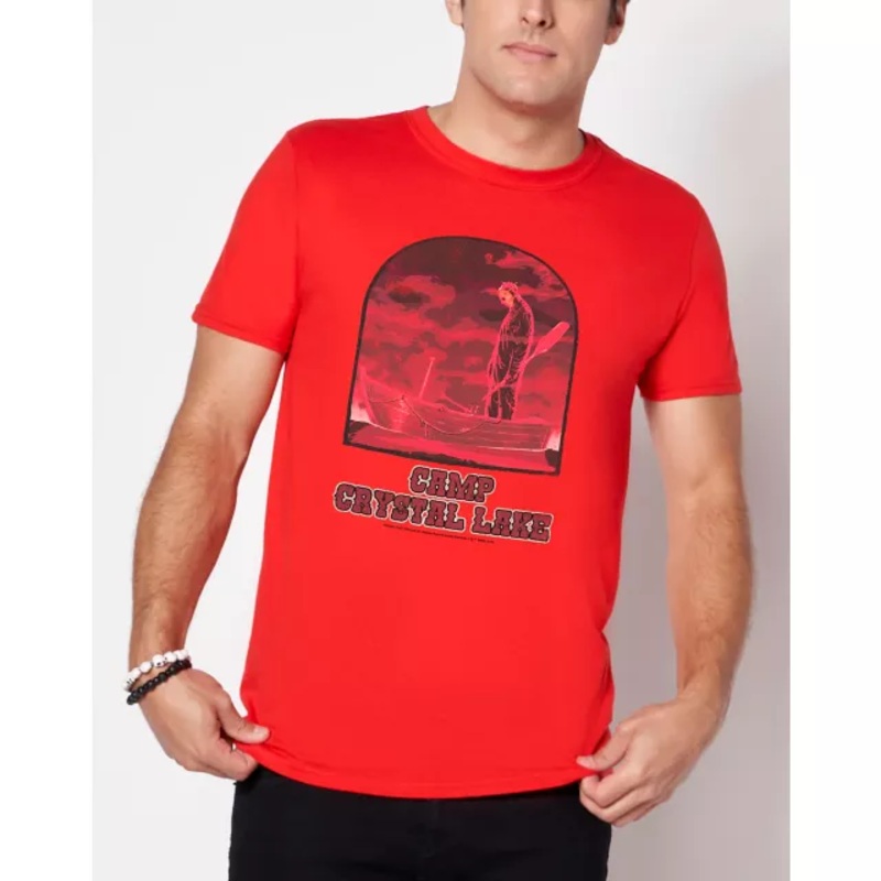 Red Boat Tours T Shirt - Friday the 13th RED ADULT SMALL