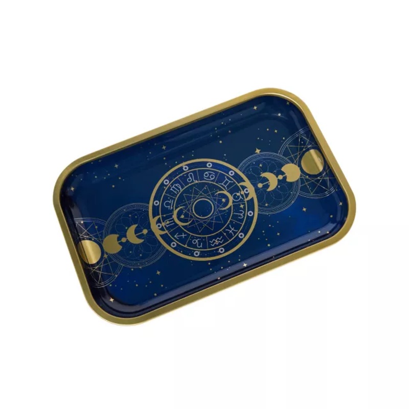Tarot Moon Phase Tin Tray MULTI-COLOR