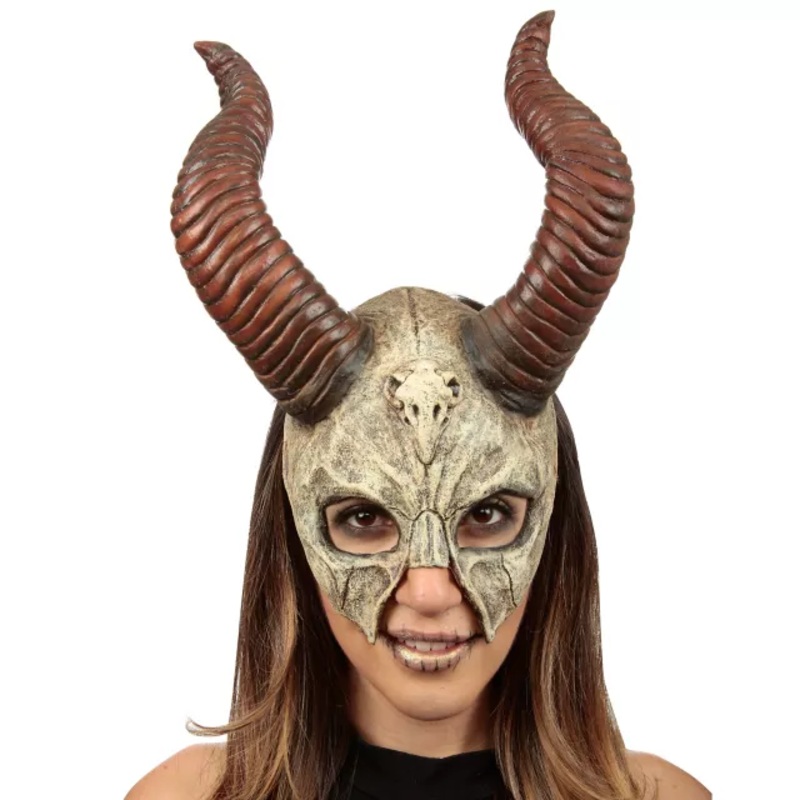 Voodoo Horn Half Mask  ONE SIZE FITS MOST