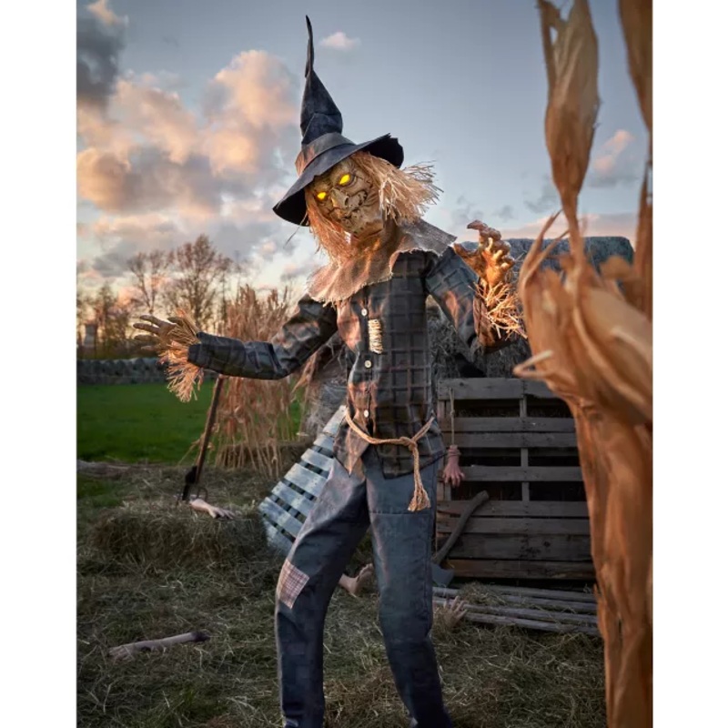 6 Ft Strawman Animatronic